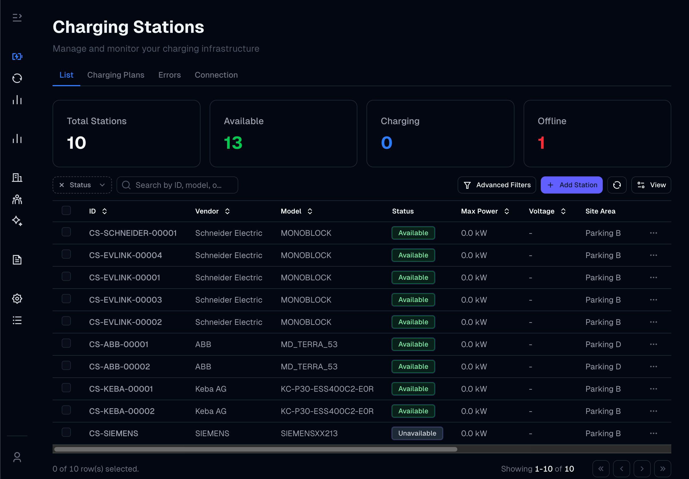 ChargeOps Operations Engine